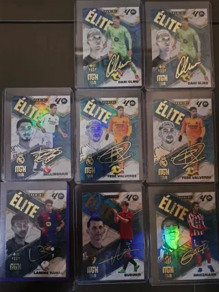 Panini Elite Power Cartas Firmadas