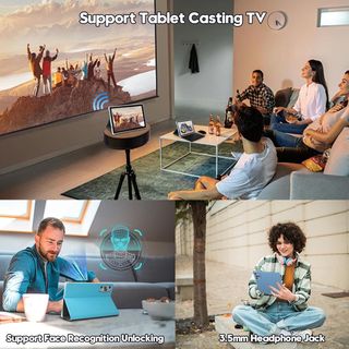 Tablet 10 Android 14 22GB RAM 128GB ROM Azul