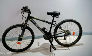 Bicicleta Niños MTB EXPL 500 24 Negra