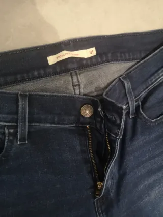 Vaqueros Levi's 710 Super Skinny Mujer Azul