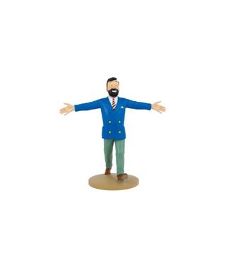 Figura Tintin Haddock Chaqueta Azul 13cm