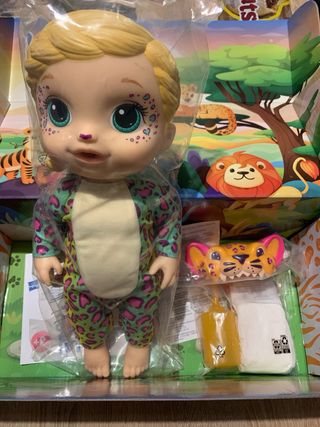 Muñeca Baby Alive temática jungla