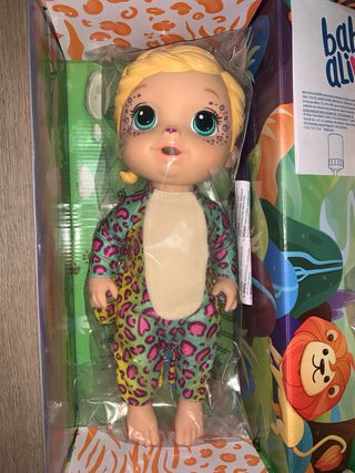 Muñeca Baby Alive temática jungla