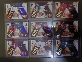 Cartas Panini Élite Fútbol