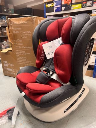 Cadeira Auto I-Size Isofix 360° Wine