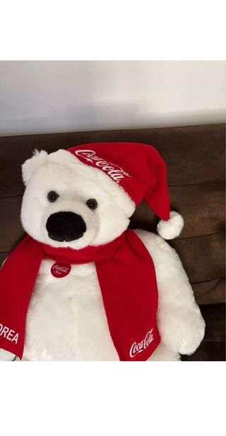 Orso Coca Cola Trudi Peluche