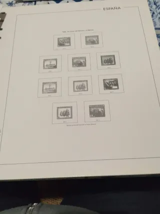 Hojas estado español al 1949