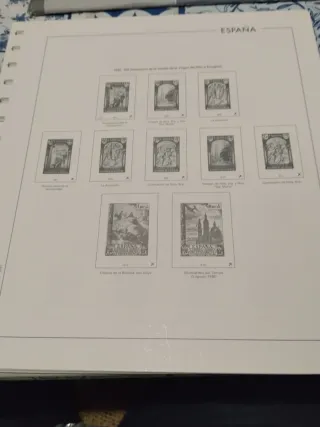 Hojas estado español al 1949