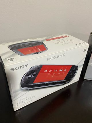 Caja vacía Sony PSP Piano Black y Street