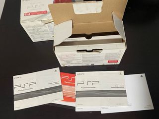 Caja vacía Sony PSP Piano Black y Street