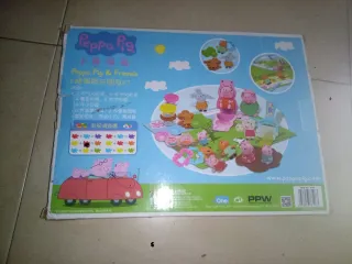 Peppa Pig plastilina moldes y rodillo