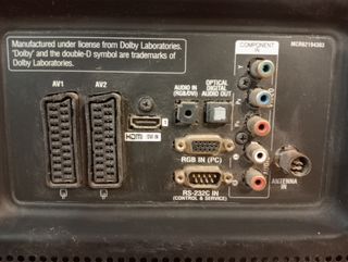 TV Plasma LG 50PJ350 50 Negra