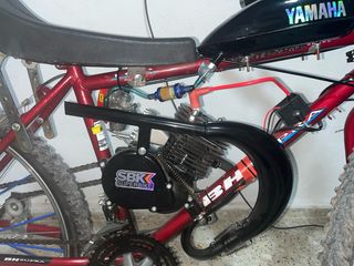 Moto Bici 110cc 2t con muchos extras