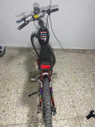 Moto Bici 110cc 2t con muchos extras