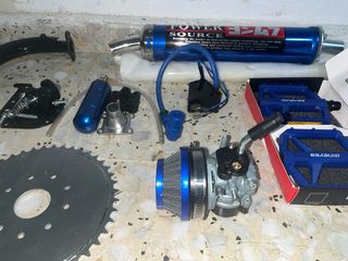 Moto Bici 110cc 2t con muchos extras