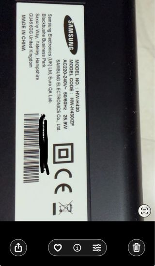 Samsung PS-WH450 Home cinema