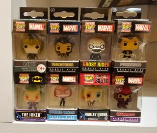 Llaveros Funko Pop! Marvel y DC