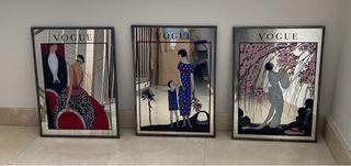 Cuadros Vogue Art Deco