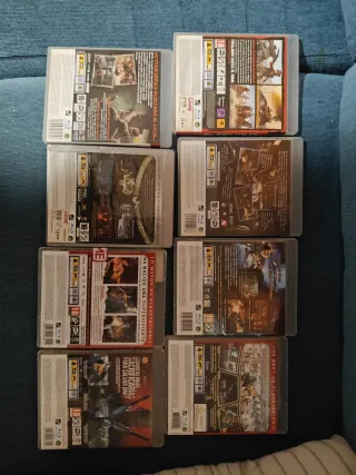 Confezione 8 Giochi PS3: Red Dead, Tomb Raider, Hitman..