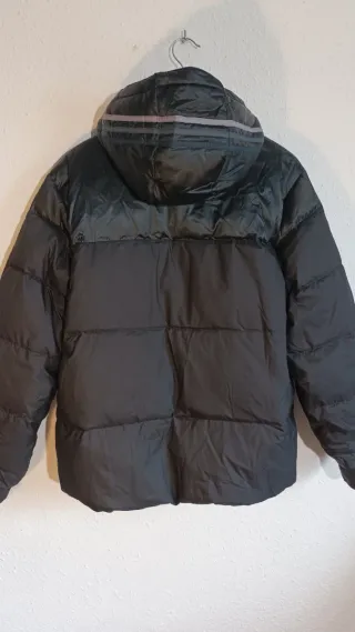 Chaqueta Adidas 3S Down Negra Gris