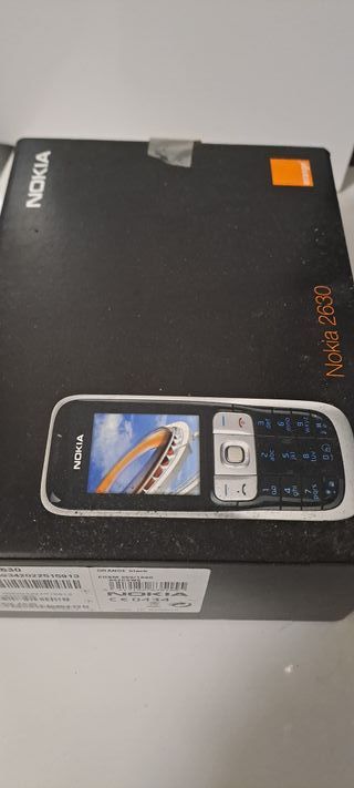 Móvil Nokia 2630 Negro Retro