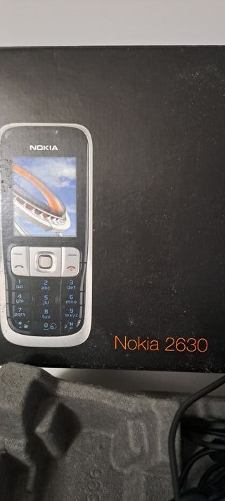 Móvil Nokia 2630 Negro Retro