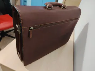 Set Regalo Pelle: Cartella, Portafoglio, Penna