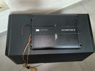 Subwoofer Coral y Etapa Crunch