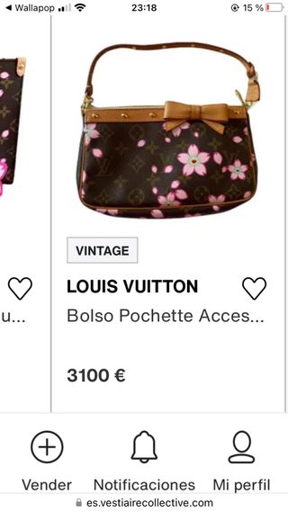 Pochette Louis Vuitton Murakami Flores Rosas