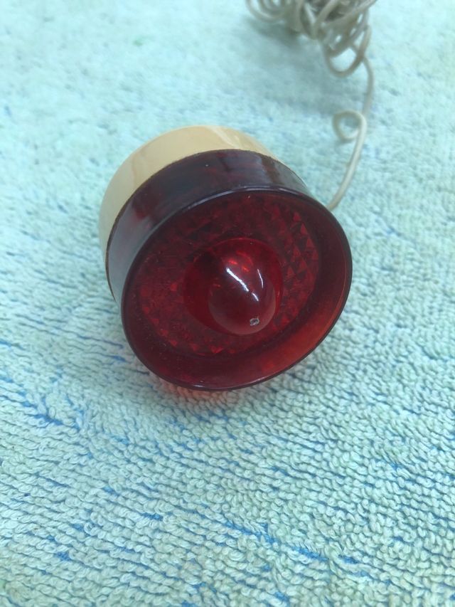 Piloto trasero bicicleta rojo