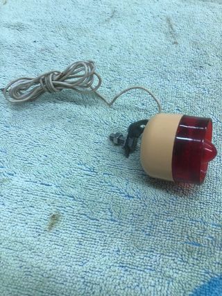 Piloto trasero bicicleta rojo