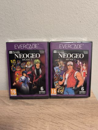 Blaze Evercade - NEOGEO Arcade Collection 2 y 3