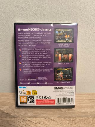 Blaze Evercade - NEOGEO Arcade Collection 2 y 3