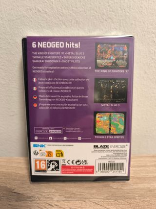 Blaze Evercade - NEOGEO Arcade Collection 2 y 3