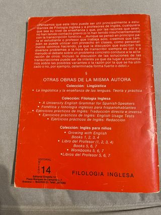 Transcripción fonética con teoría. Ejercicios.