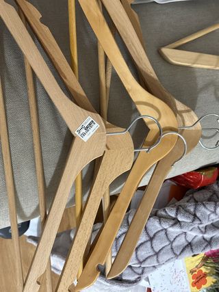 Perchas de madera IKEA (Pack 5)