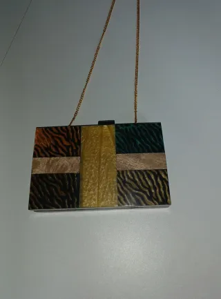 Bolso fiesta exótico único