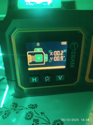 Nivel Láser CIGMAN 360° Verde