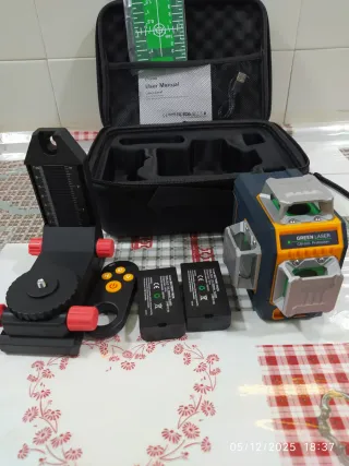 Nivel Láser CIGMAN 360° Verde