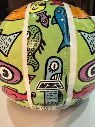 Casco Moto NZI Junior Diseño Divertido