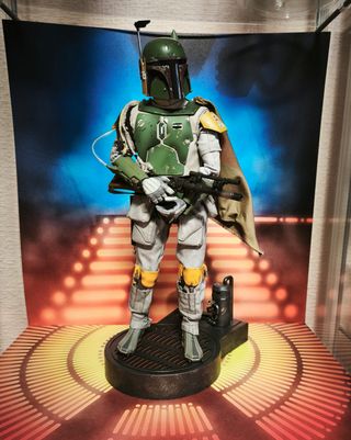 Figura Boba Fett Sideshow 1/6 STAR WARS + Fondo