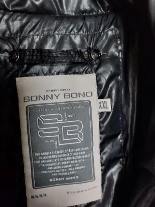 Giubbotto uomo nero lucido