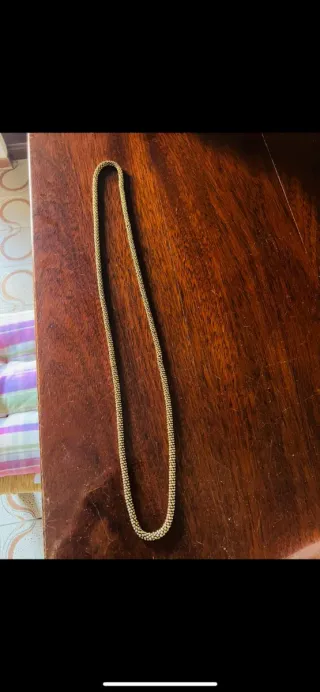 Collana nuova color oro