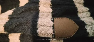 Jersey rayas negro y gris