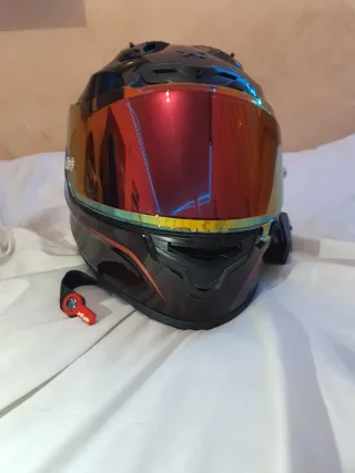 Casco Nexx R3R Carbono con Intercom Cardo Neo