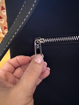 Bolso Desigual Negro y Beige