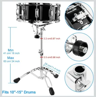Caja de Tambor Vangoa 14 Negra
