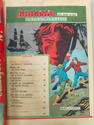 FANTASIA EXTRAORDINARIO 216 EDITORIAL COLUMBA 1973