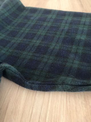 Polo Golf Ralph Lauren M Cuadros Azul Verde Logo