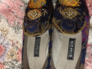 Zapatos Fallera Azul Marino Simon